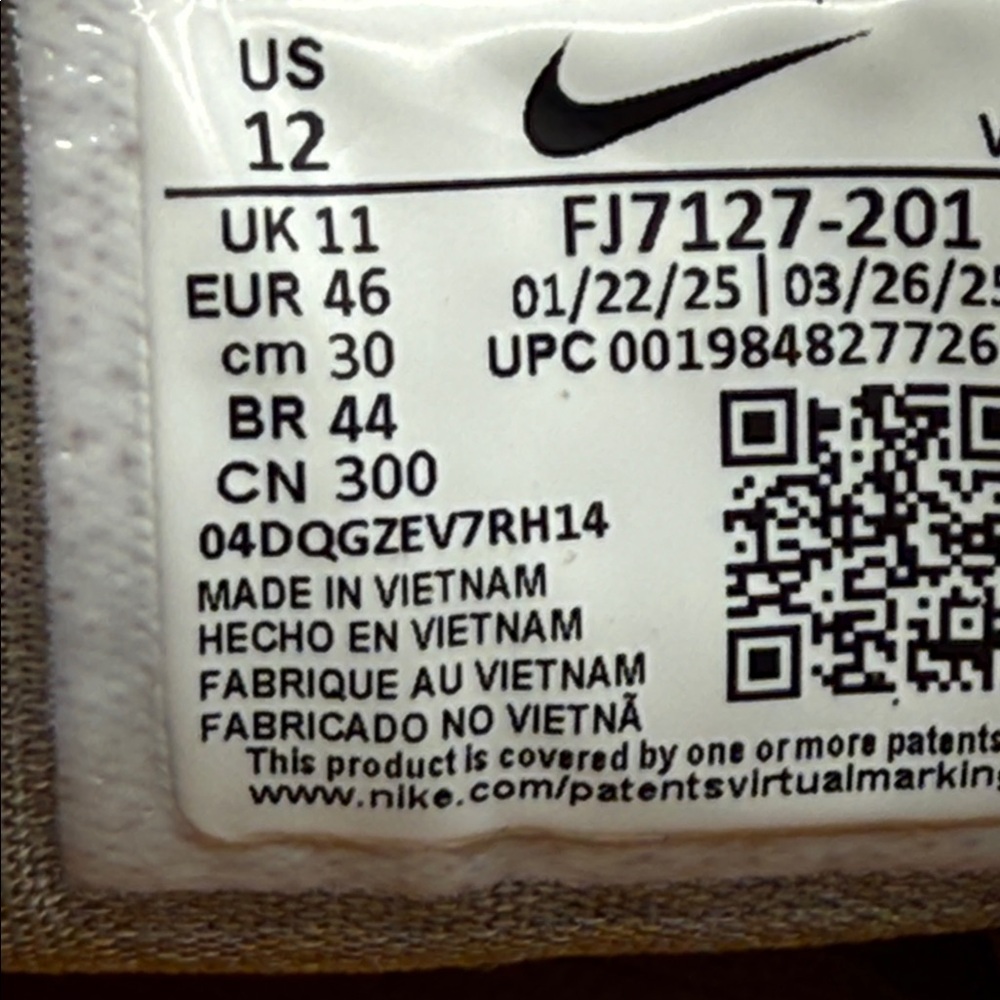 Nike FREE METCON 6 men’s 12 Brown Sneakers with Orange Accents s21 - Picture 6 of 6